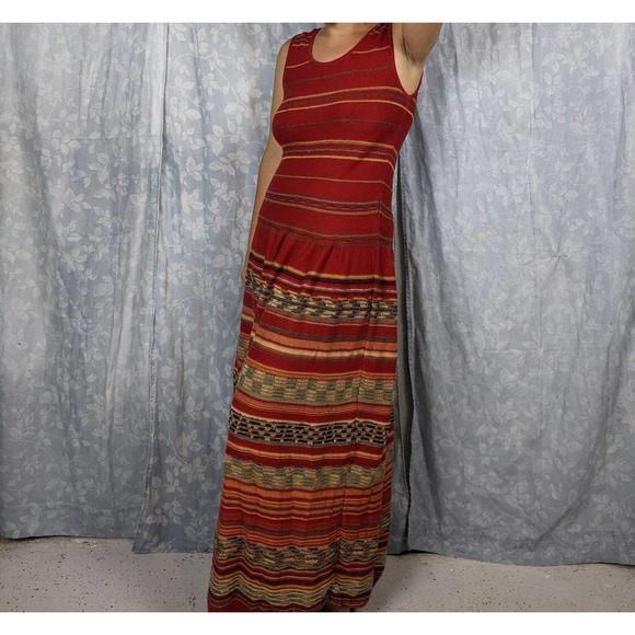 Peruvian Connection Pima Cotton Maxi Tank Dress XS - Picture 1 of 6